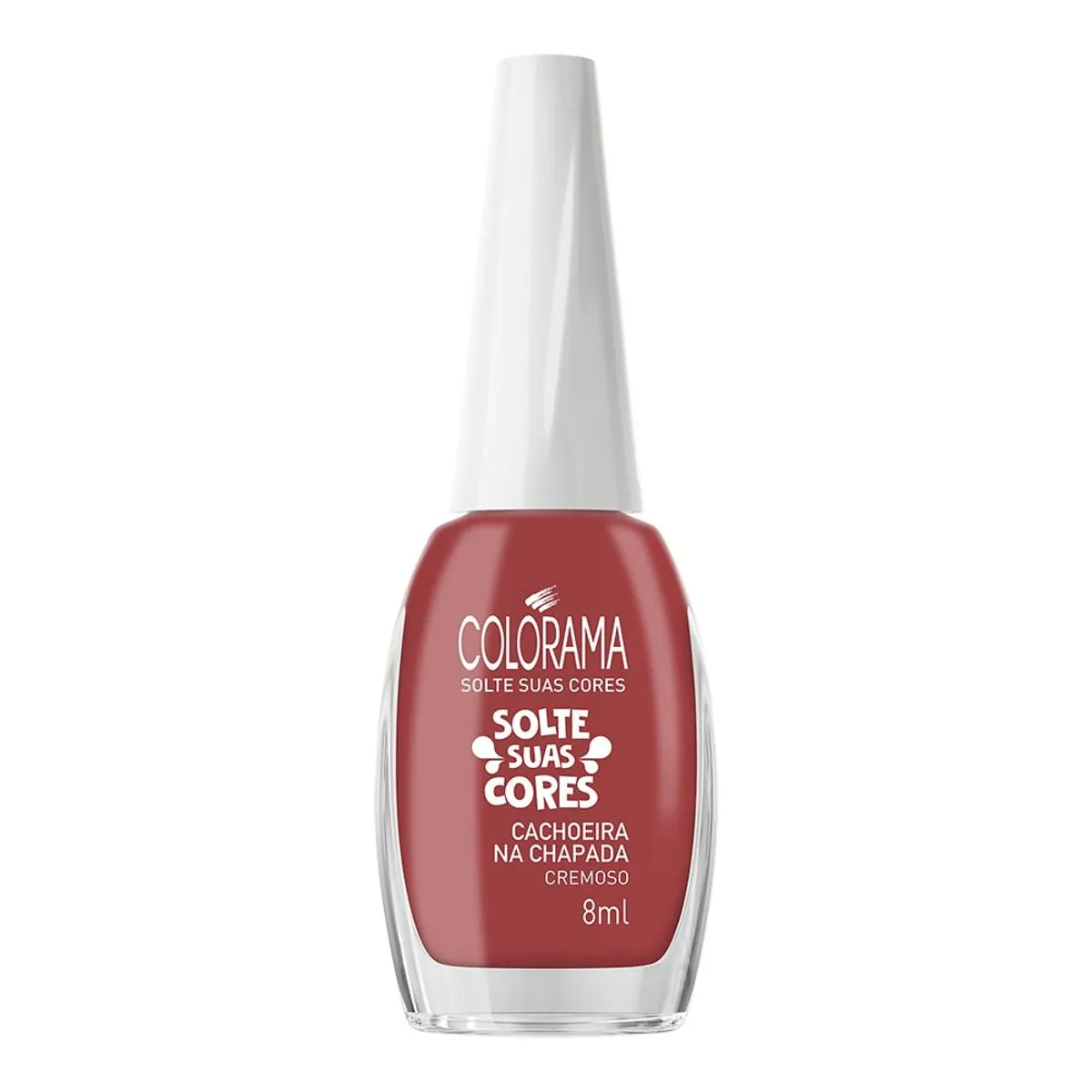 Esmalte Cremoso Cachoeira Na Chapada Colorama Solte Suas Cores Frasco 8ml