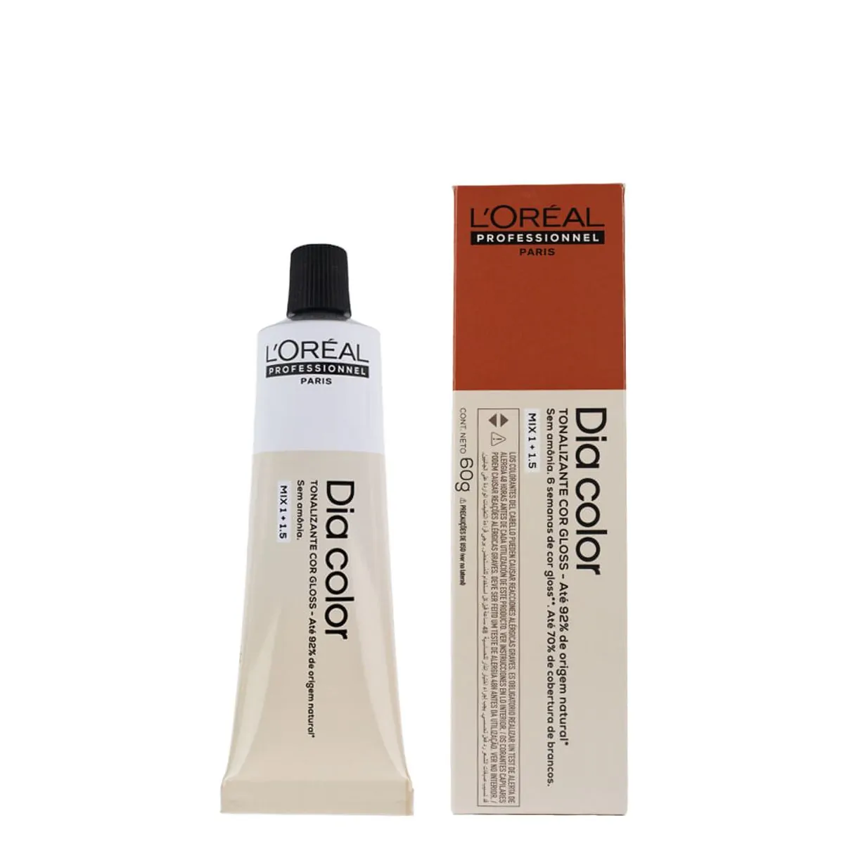 Tonalizante Dia Color 60ml 6.60 Loiro Esc Verm Intenso Loreal Profissional