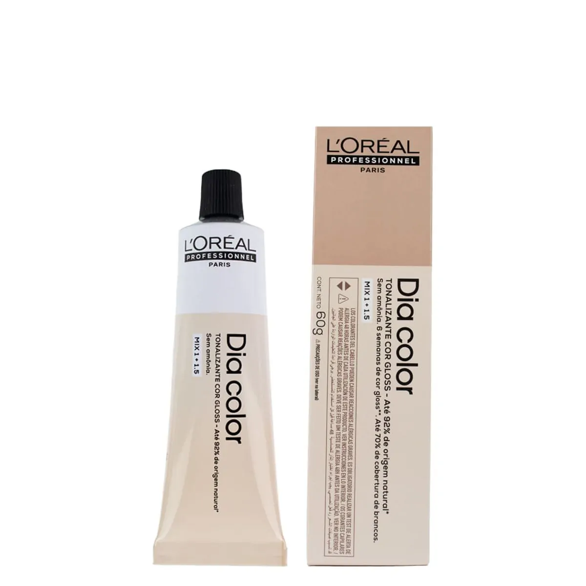Tonalizante Dia Color 60ml 5.8 Castanho Claro Marrom Loreal Profissional