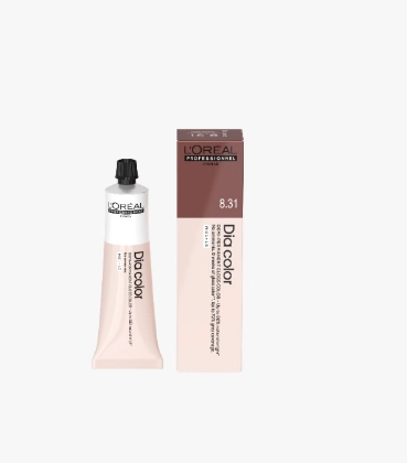 Tonalizante Dia Color 60ml 8.31 Louro Claro Dou Cinza Loreal Profissional