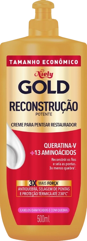 Cr.pentear Niely Gold Reconstrucao 500ml Cx 12.0