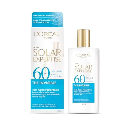 Protetor Solar Facial The Invisible Fps 60 Loréal Paris Solar Expertise Caixa 40ml