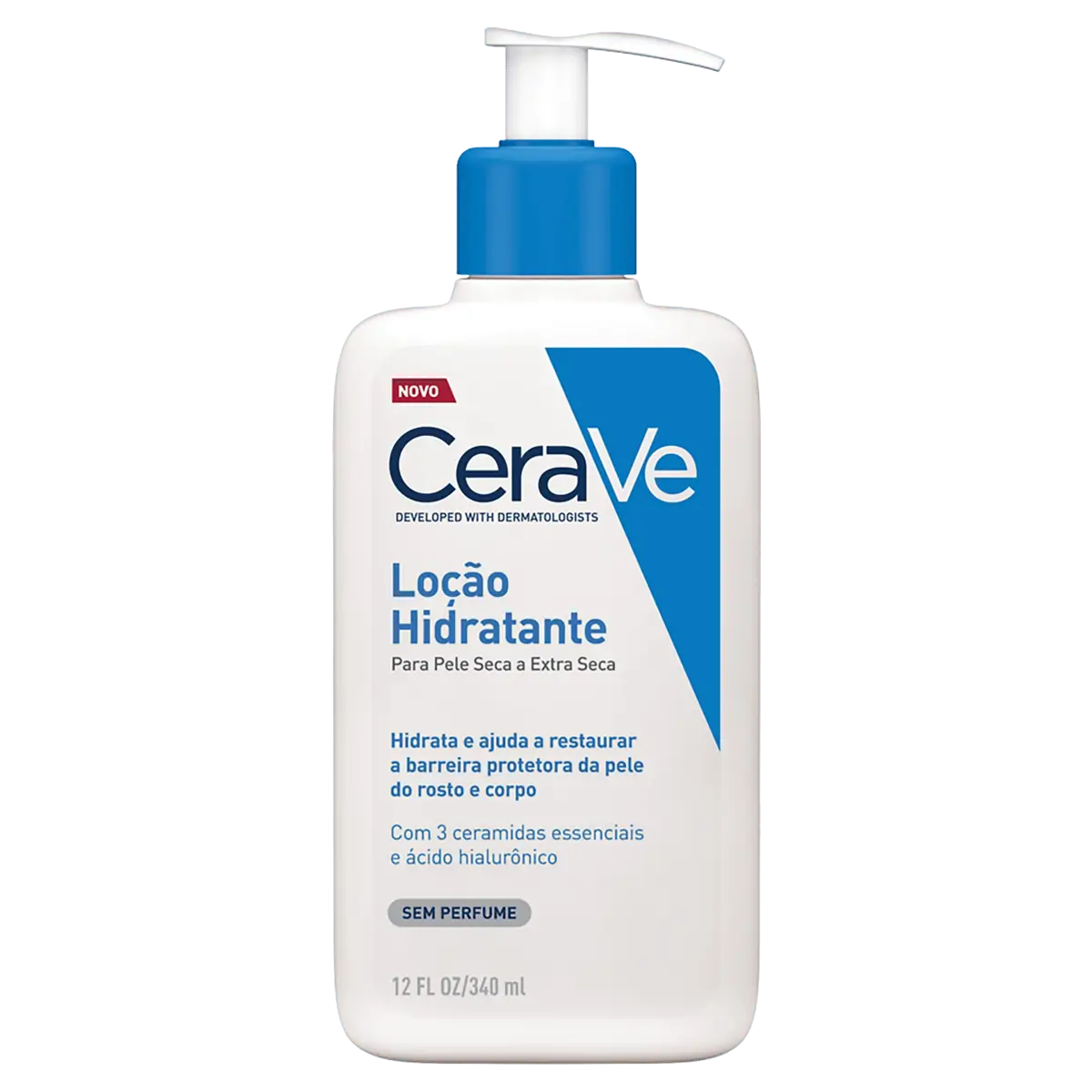 Loção Hidratante Sem Perfume Cerave Frasco 340ml