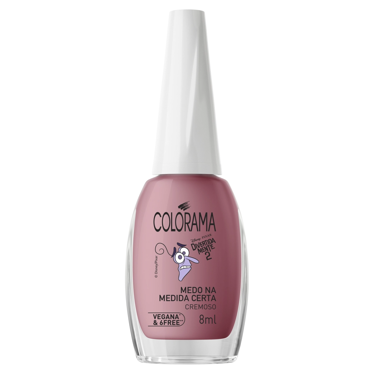 Esmalte Cremoso Medo Na Medida Certa Divertida Mente 2 Colorama Frasco 8ml