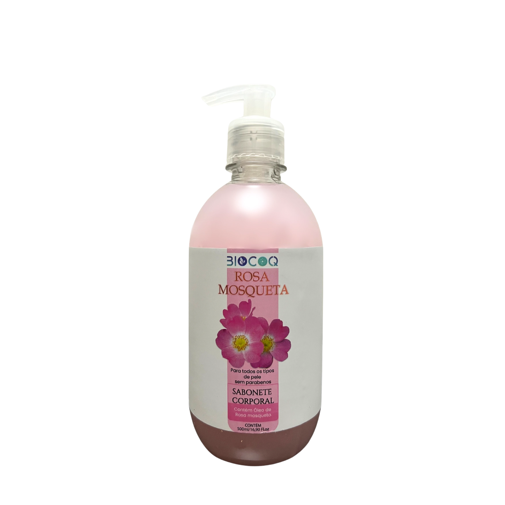 Sabonete Corporal Biocoq Rosa Mosqueta 500ml