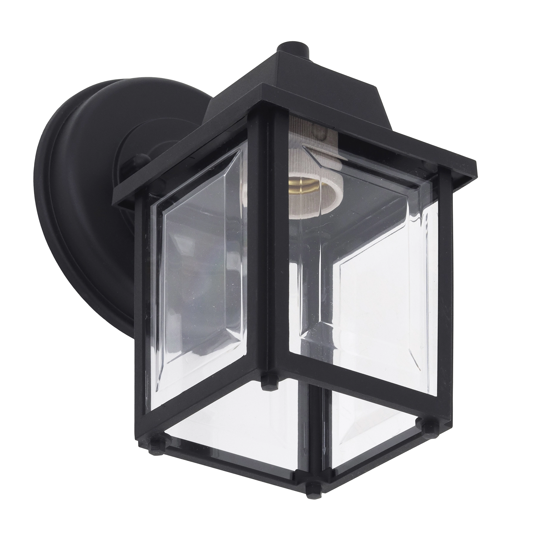 Arandela de Parede Externa IP20 Vintage Dital Preta Bivolt
