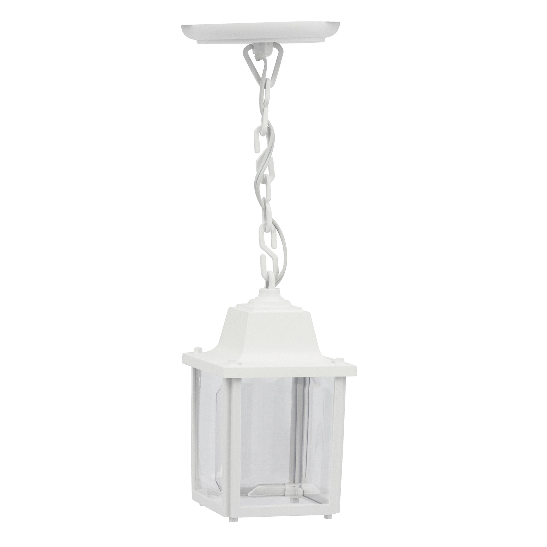 Pendente Externo 1 Lâmpada Branco Modena Dital