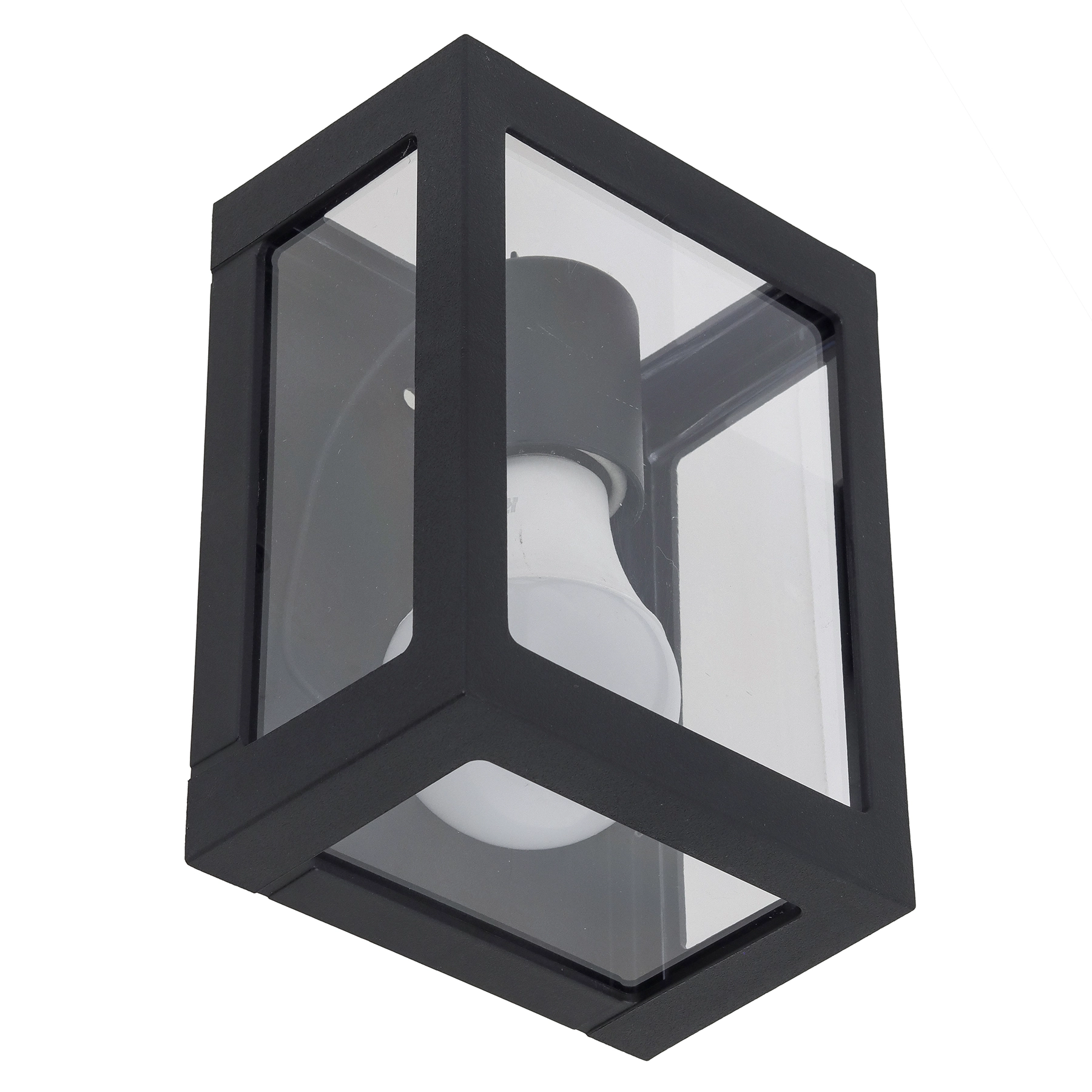 Arandela de Parede Externa IP40 Dital Preta Bivolt
