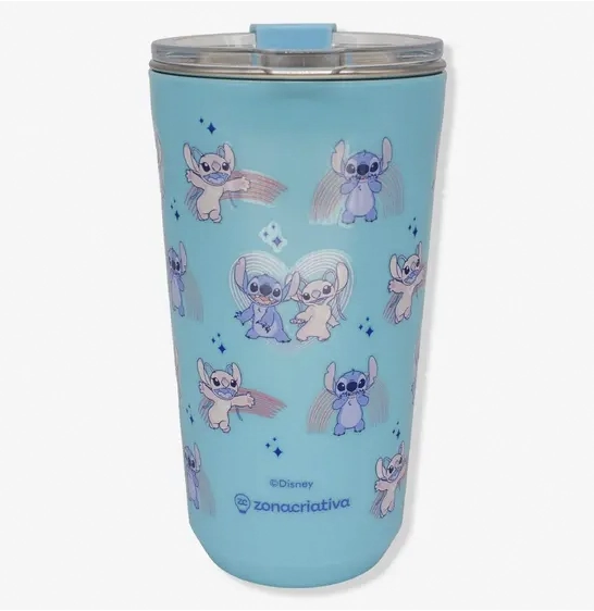 Copo Sky 500ml Stitch Namorados Ean :7908623019481