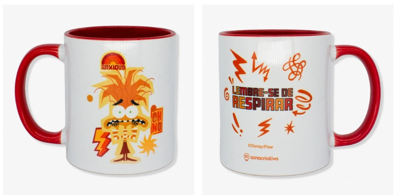 Caneca Pop Ansiedade 350ml Ref.10025822