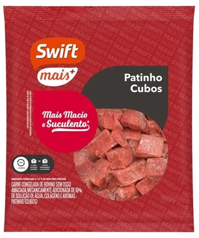 Patinho Bov Swift Cubos Mais 500g