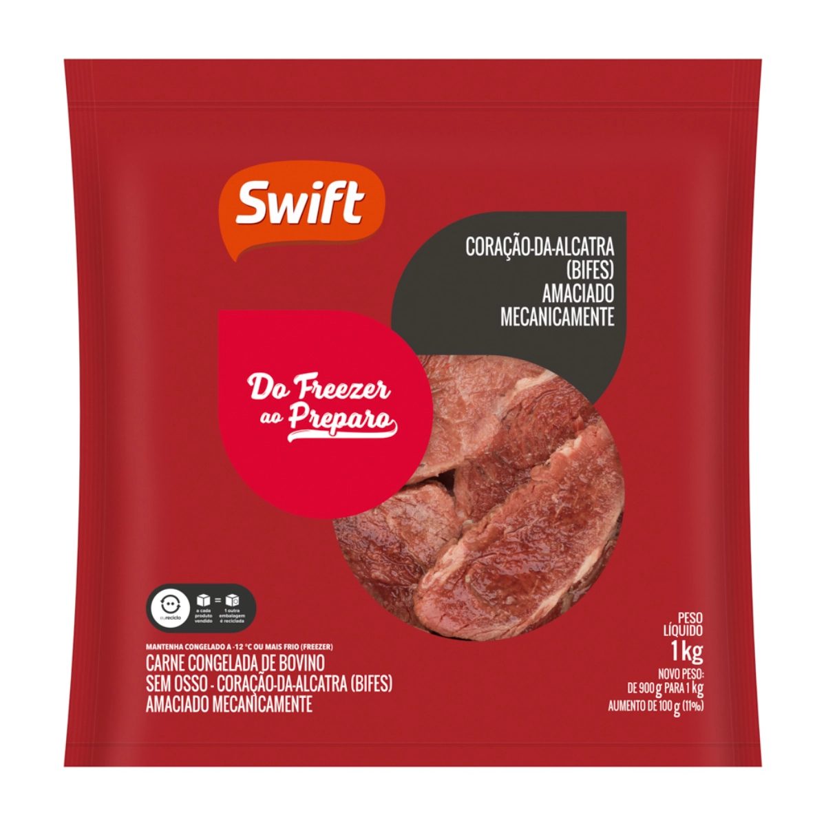 Alcatra Bov Bife Swift 1kg