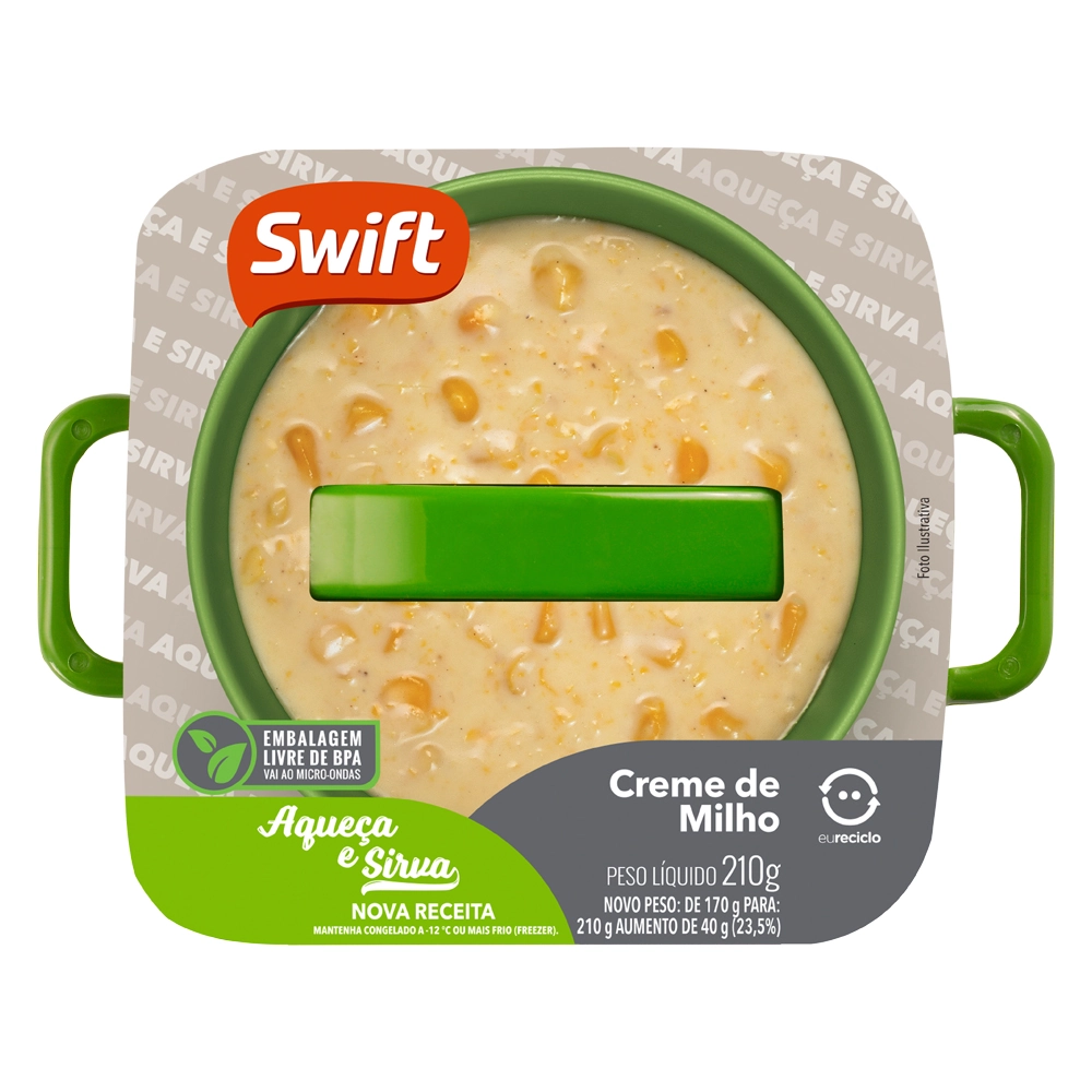 Creme De Milho Swift 210g