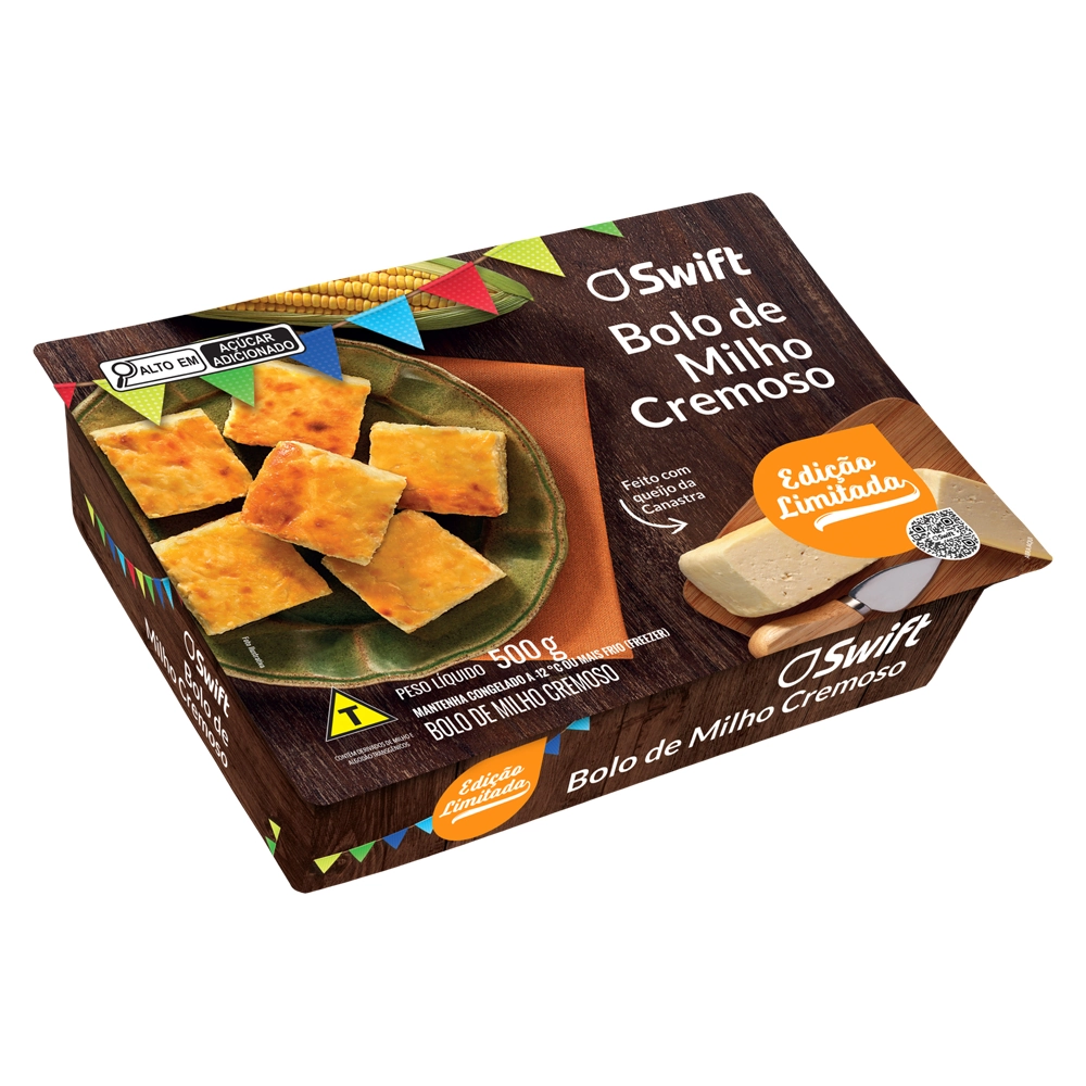 Bolo De Milho Cremoso Swift 500g