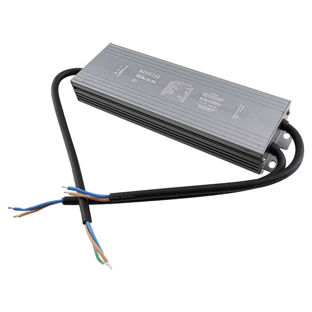 Fonte De Alimentação 24v Ip67 200w 8,3a Bivolt 7271 Nordecor St3123