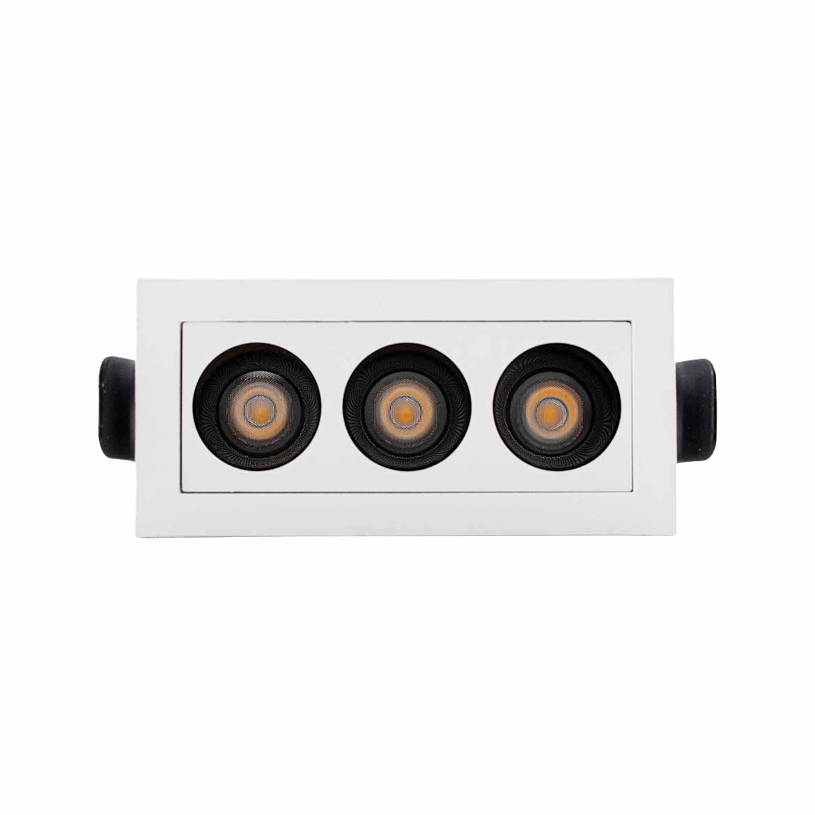 Spot Downlight Powerus Embutir 38° Led 6w Br. Quente 540lm Nordecor St2991