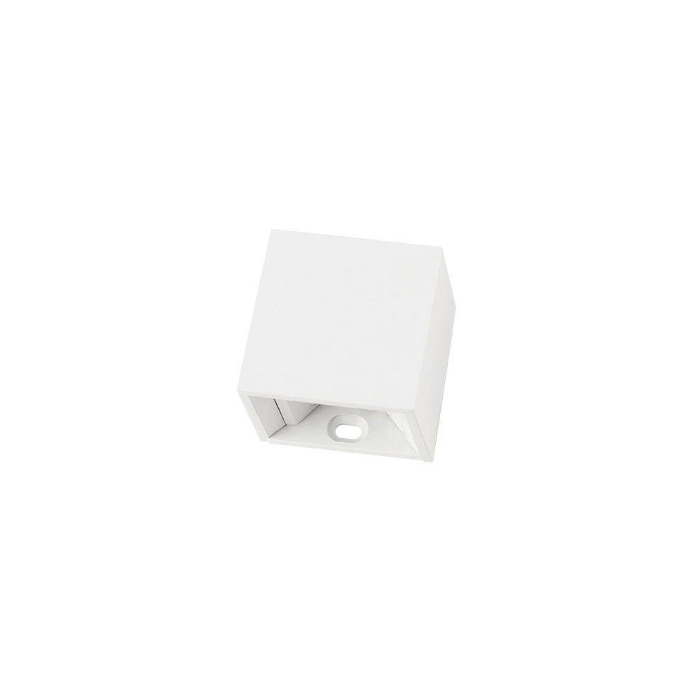 Arandela Nordecor Leni Mini 2w Led Bivolt Branco 3000k Luz Amarela 2657