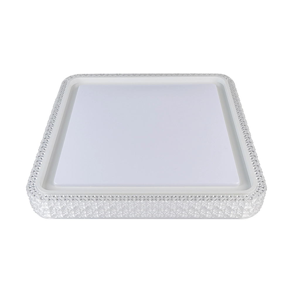 Plafon Nordecor Kenle 2666 Quadrado Led Bivolt Branco Branco 2666