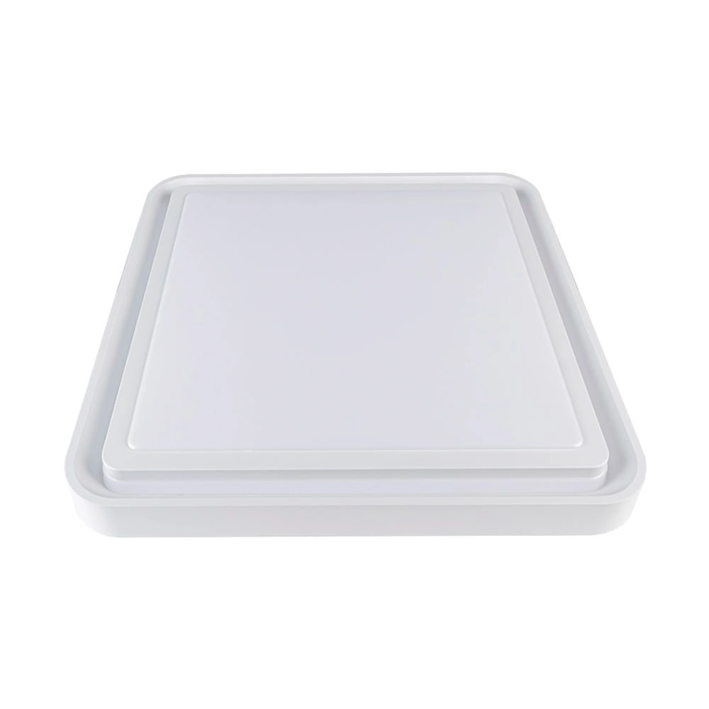 Plafon Nordecor Zony Quadrado 2671 Led Bivolt Branco Ajustável