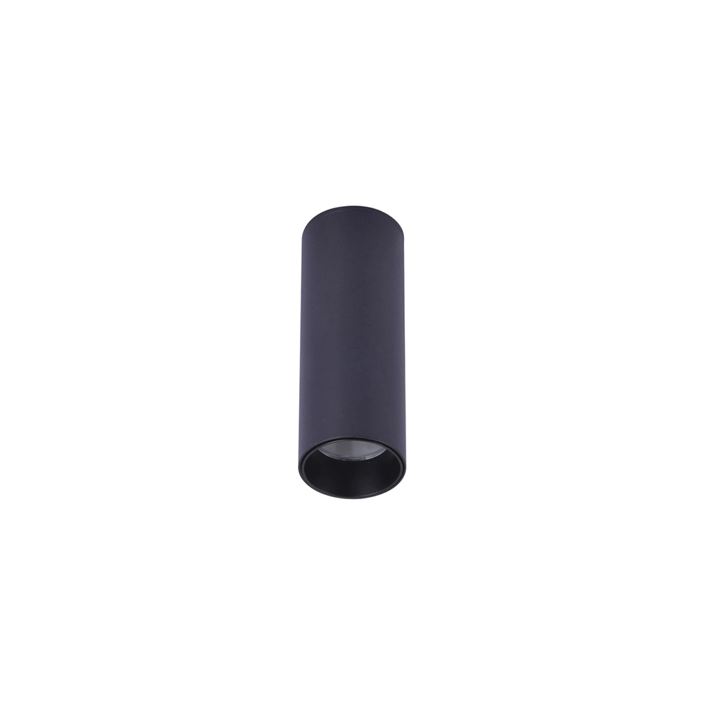 Spot De Sobrepor Nordecor Kona Led Alto Irc 97 3w Bivolt Preto 2700k Luz Amarela