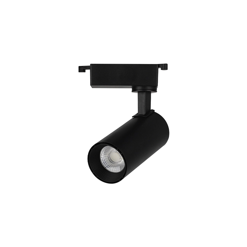 Spot Direcionável Para Trilho Eletrificado Nordecor Nize 10w Bivolt Preto 3000k Luz Amarela 6477