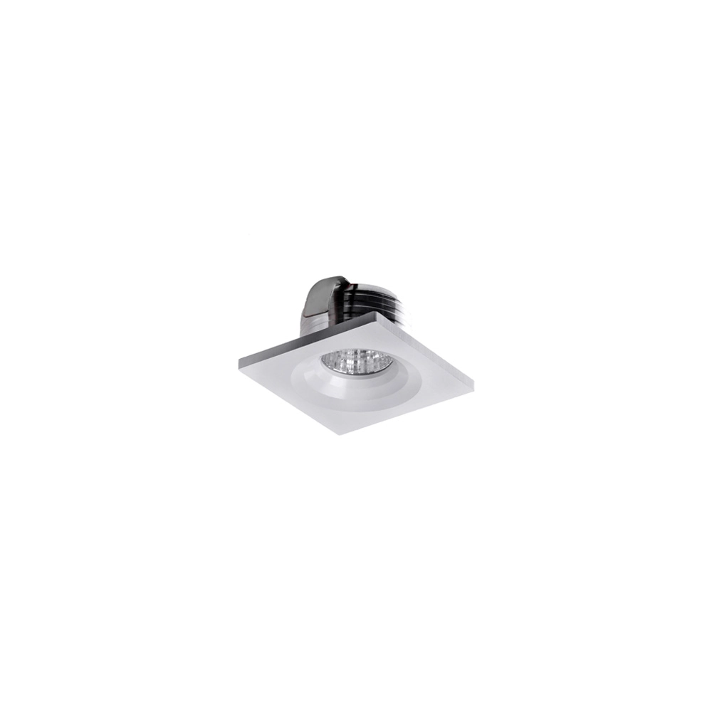 Spot Direcionável Para Trilho Eletrificado Nordecor Nize 15w Bivolt Branco 3000k Luz Amarela 6478