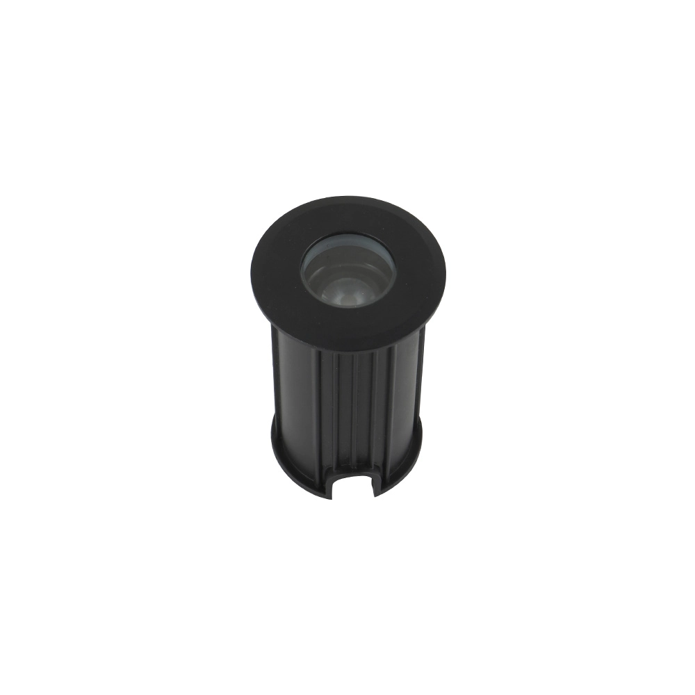 Embutido De Solo Led Nordecor Mies 6441 2w Bivolt Preto 3000k Luz Amarela 3000k Luz Amarela 6441