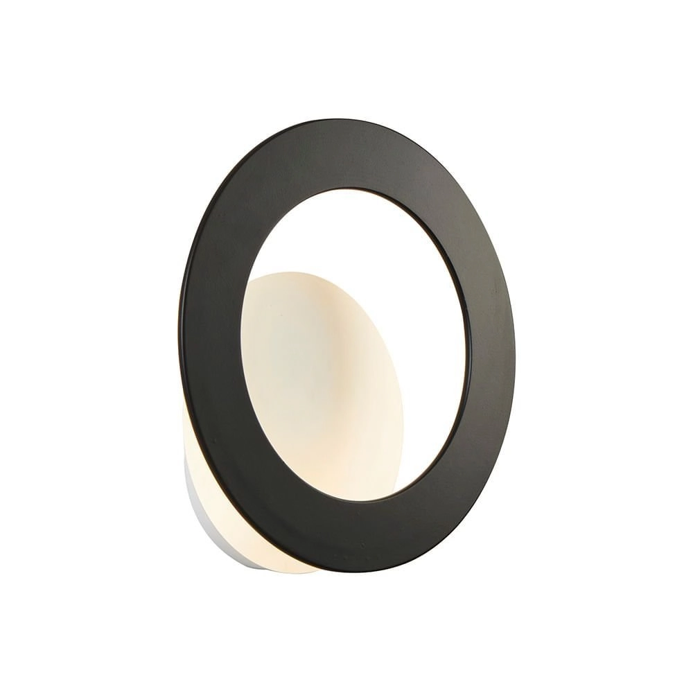 Arandela Nordecor Kote Gr 12w Led Bivolt Branco E Preto 3000k