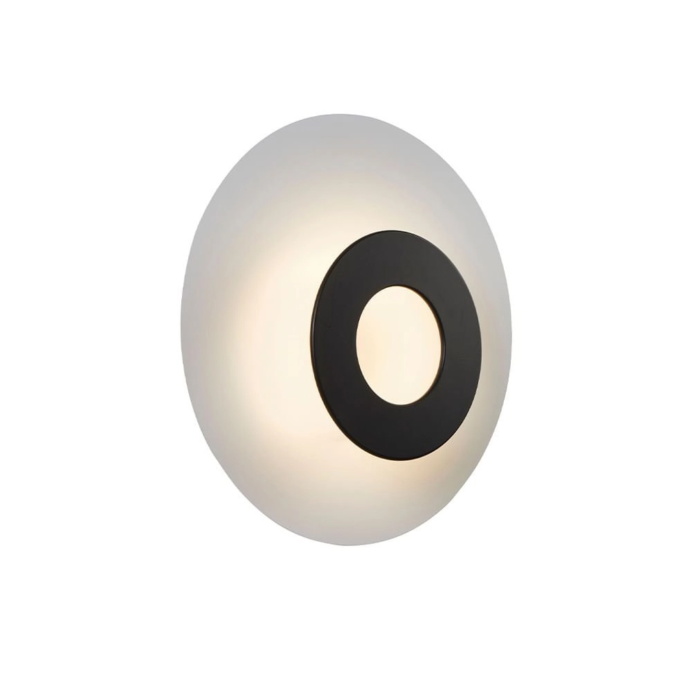 Plafon Nordecor Kote 2756 Led Bivolt Preto/branco 3000k