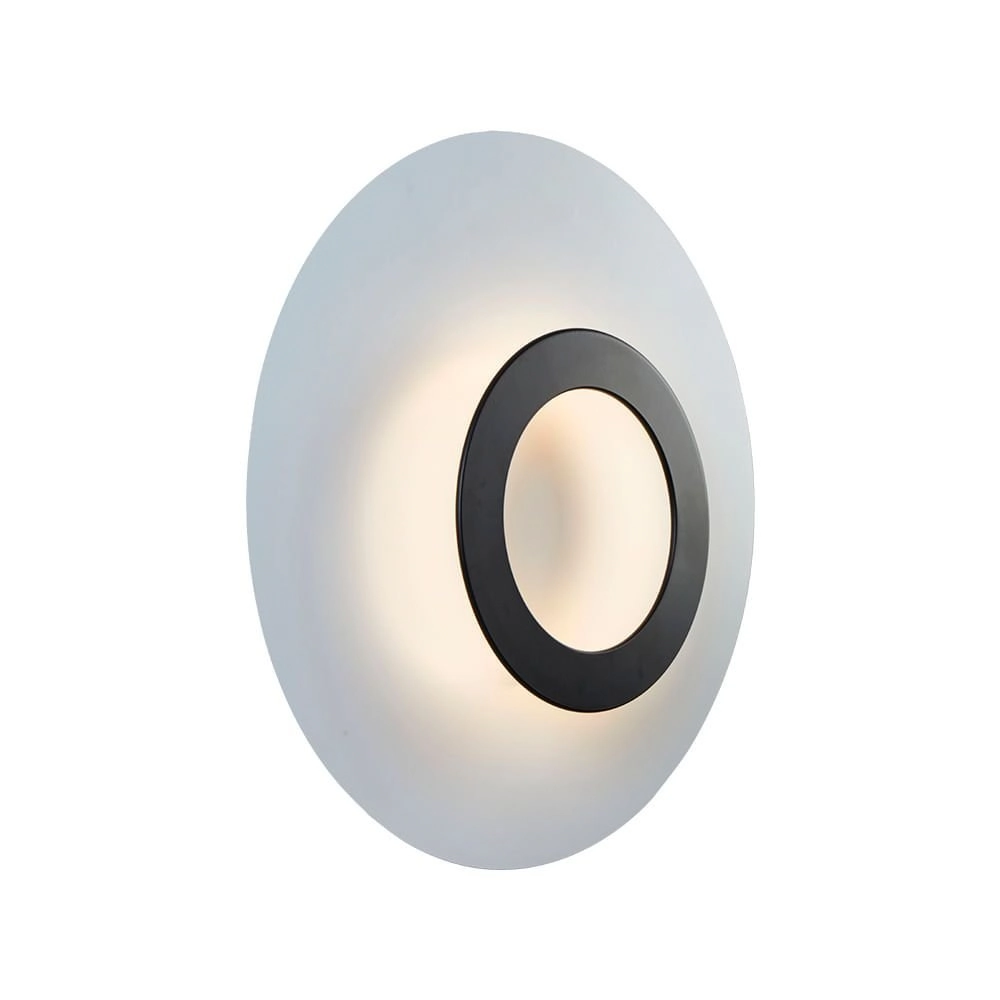 Plafon Nordecor Kote 2757 Led Bivolt Preto/branco 3000k