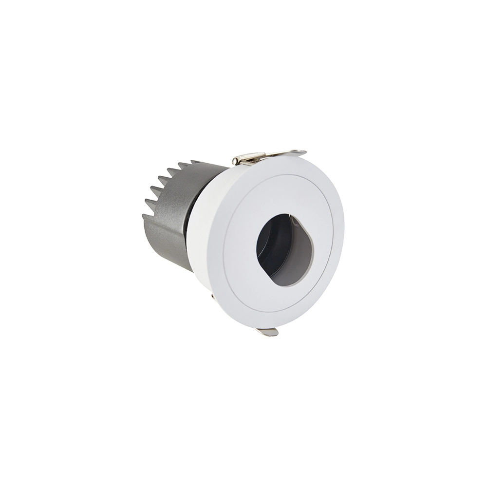 Spot De Embutir Nordecor Mayn Redondo Led Alto Irc 97 10w Bivolt Branco 2700k Luz Amarela 6510