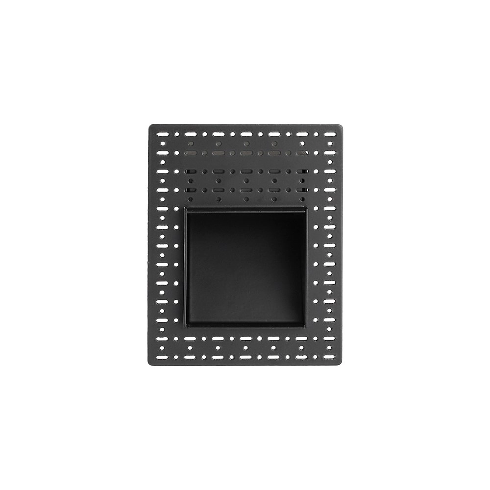 Balizador Nordecor Leue No-frame De Embutir Led 3w Bivolt Preto  3000k