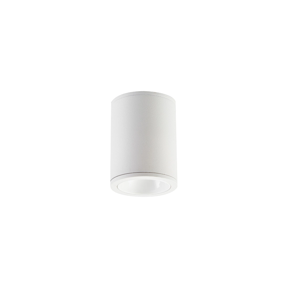 Spot De Sobrepor Nordecor Klor Mini Redondo Led 3w Bivolt Branco 3000k Luz Amarela 6589