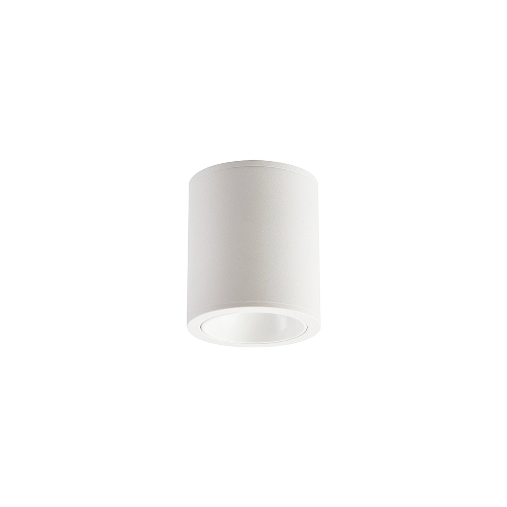 Spot De Sobrepor Nordecor Klor Gr Mini Redondo Led 5w Bivolt Branco 3000k Luz Amarela 6591