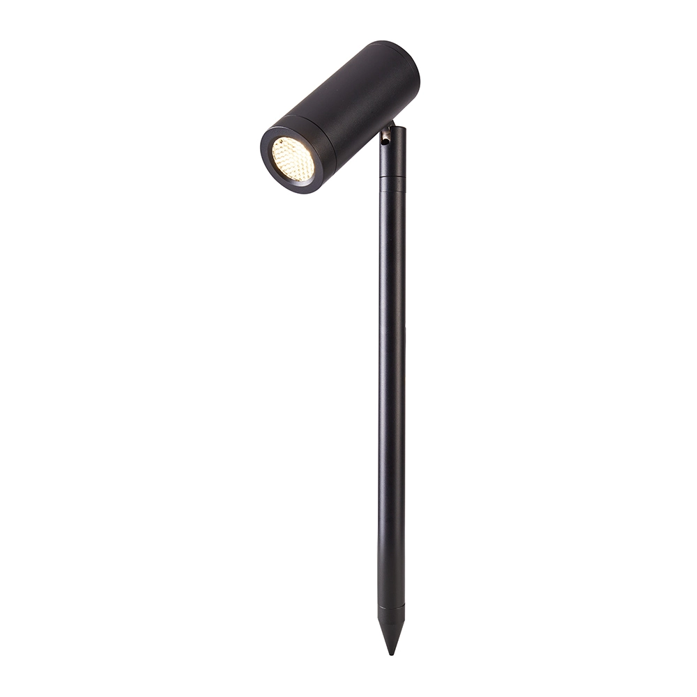 Espeto Para Jardim Nordecor Daya 6594 Led 10w Bivolt Preto 3000k Luz Amarela