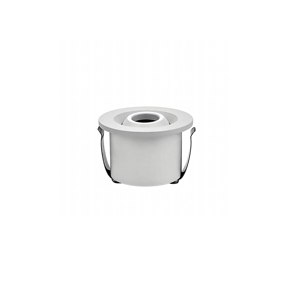 Spot De Embutir Nordecor Ollo Mini Redondo Led Alto Irc 90 1w Bivolt Branco 3000k Luz Amarela 6540