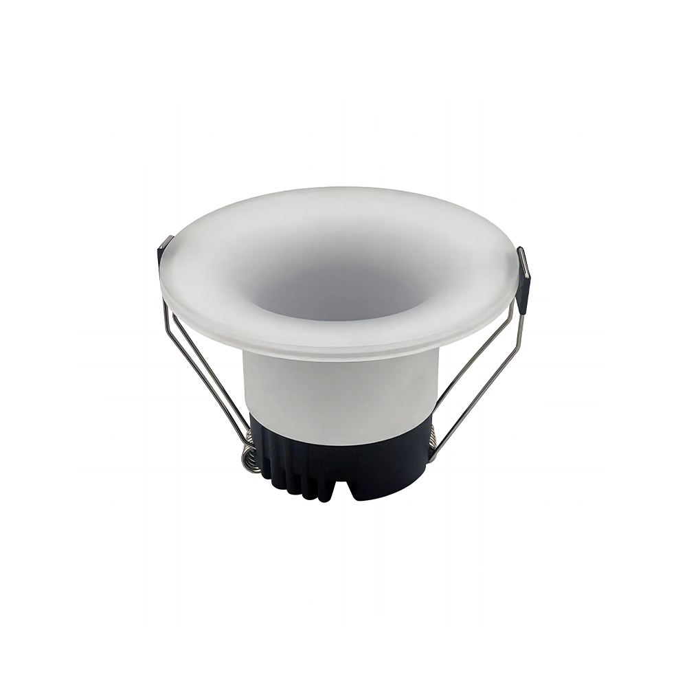 Spot De Embutir Nordecor Eton Mini Redondo Led Alto Irc 90 12w Bivolt Branco 3000k Luz Amarela 6550