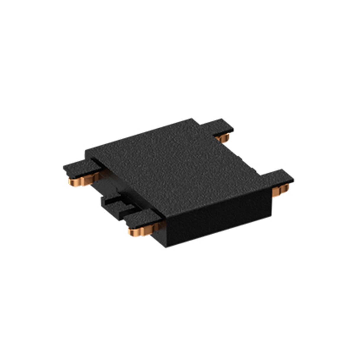 Emenda Para Trilho Magnético Nordecor Magnetic Track Kay 6566 Reta Preto