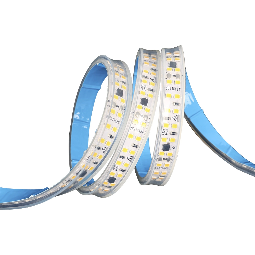 Fita De Led Nordecor Com 50 Metros Ip65 240leds/m 16w 220v 3000k Luz Amarela