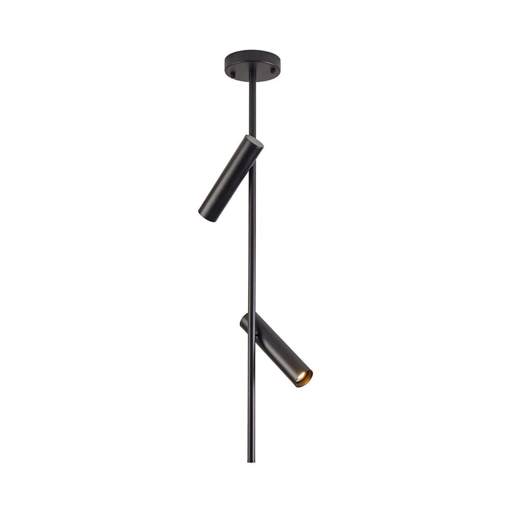 Spot De Sobrepor Nordecor Clus 2 Mr11 Gu10 Bivolt Preto