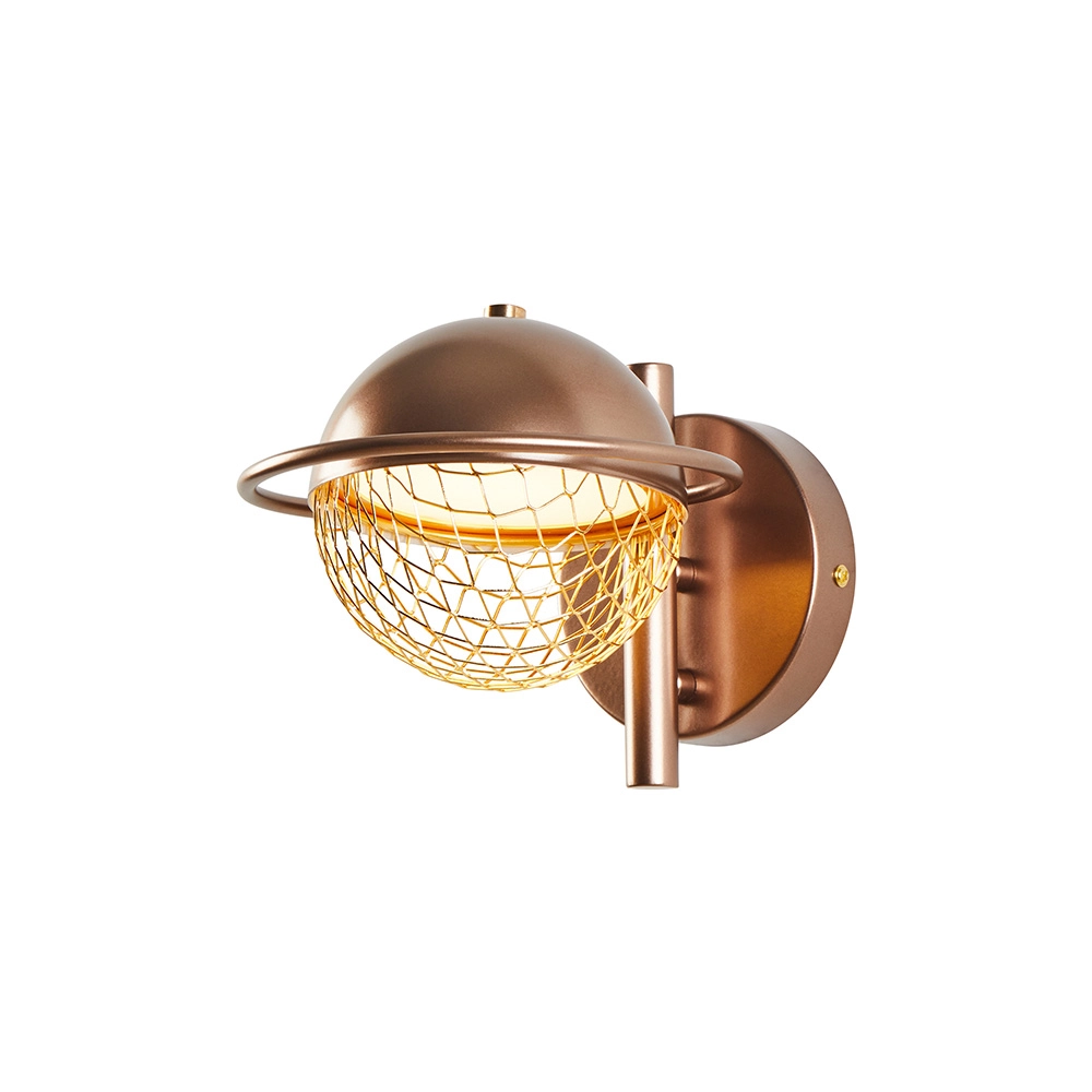 Arandela Nordecor Rezi 8w Led Bivolt Cobre / Dourado 2929