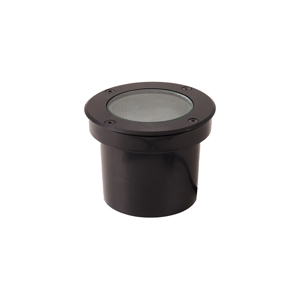 Embutido De Solo Led Nordecor Venna Of 6624 15w 24° Alto Irc 97 24v Preto Preto - 2700k - Luz Amarela