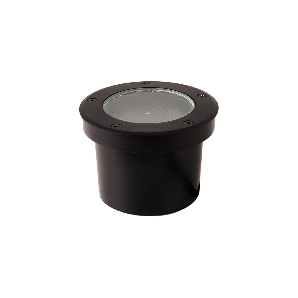 Embutido De Solo Led Nordecor Venna Of 6625 20w 24° Alto Irc 97 24v Preto Preto - 2700k - Luz Amarela