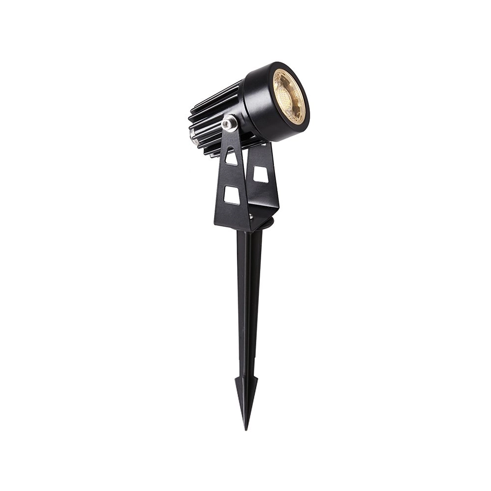 Espeto Para Jardim Nordecor Oyne Led Alto Irc 97 3w Bivolt Preto 2700k - Luz Amarela
