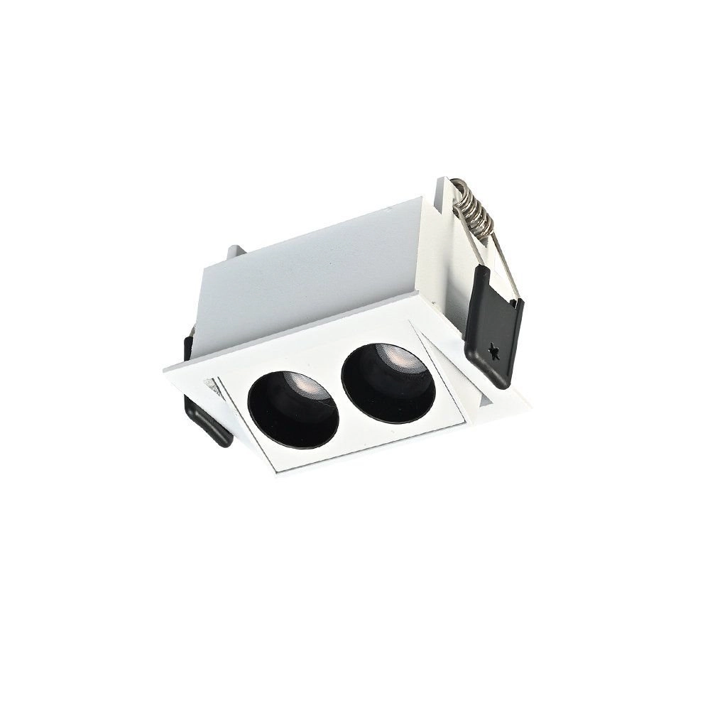 Spot De Embutir Nordecor Downlight Powerus Led Direcionável Alto Irc 90 4w Bivolt Branco 3000k