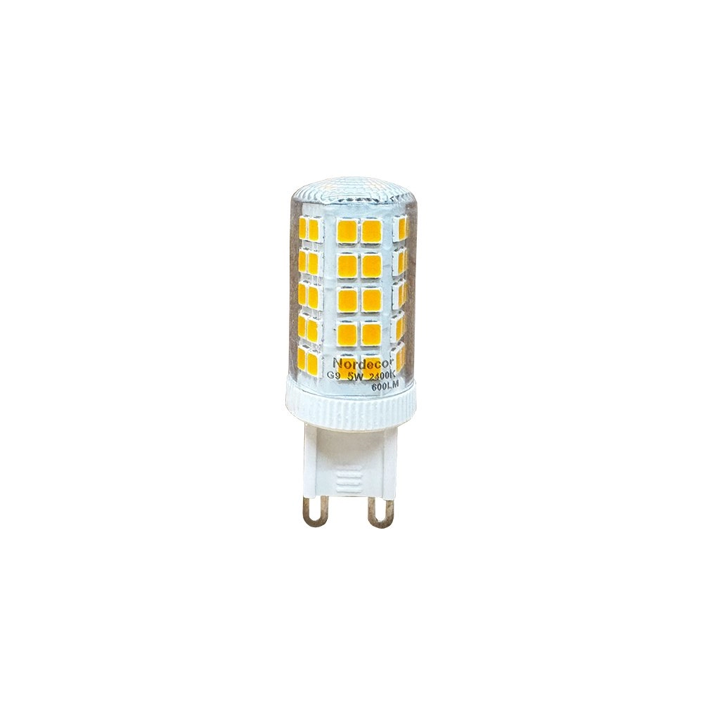 Lâmpada Led Nordecor Halopin 5w G9 127v - 2400k - Luz Amarela
