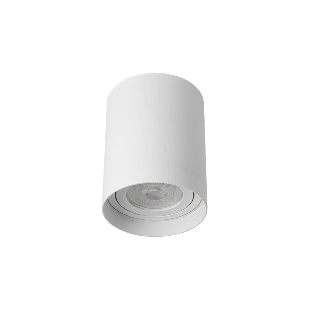 Spot De Sobrepor Recuado Nordecor Loyo Up Par 20 E27 Redondo Branco