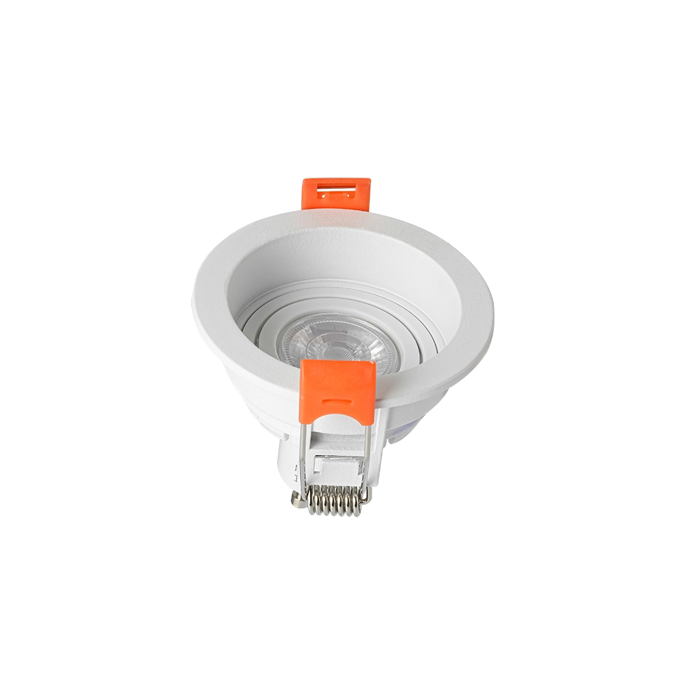 Spot Embutir Redondo Loyo Recuado Clic Mv Mr11 Branco Abs-nordecor