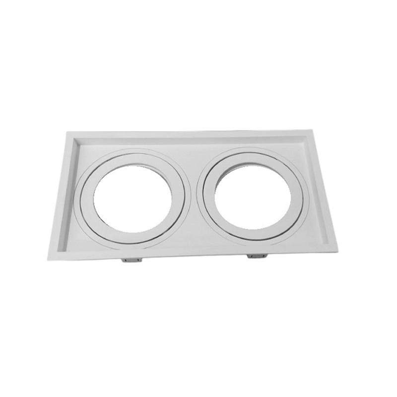 Spot Embutir Duplo Loyo Recuado Clic Mv P/par30 Branco Abs-nordecor