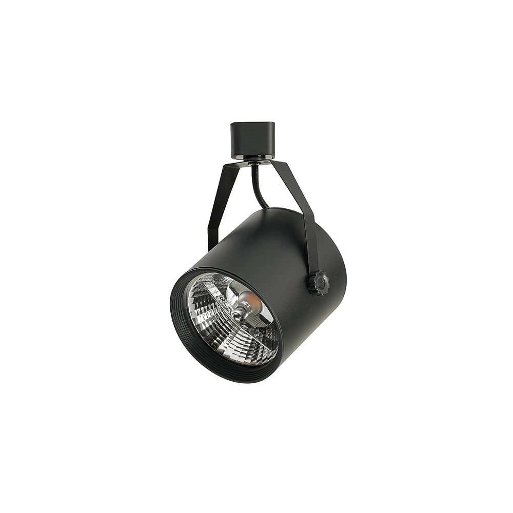 Spot Direcionável Para Trilho Eletrificado Nordecor Lille Ar111 Gu10 Bivolt Preto